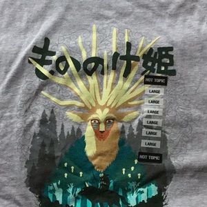 Princess Mononoke Graphic Ladies T-shirt.